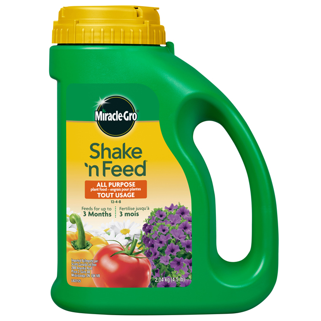 Engrais Shake N Feed Miracle Gro Pour Plantes Tout Usage 2 04 Kg