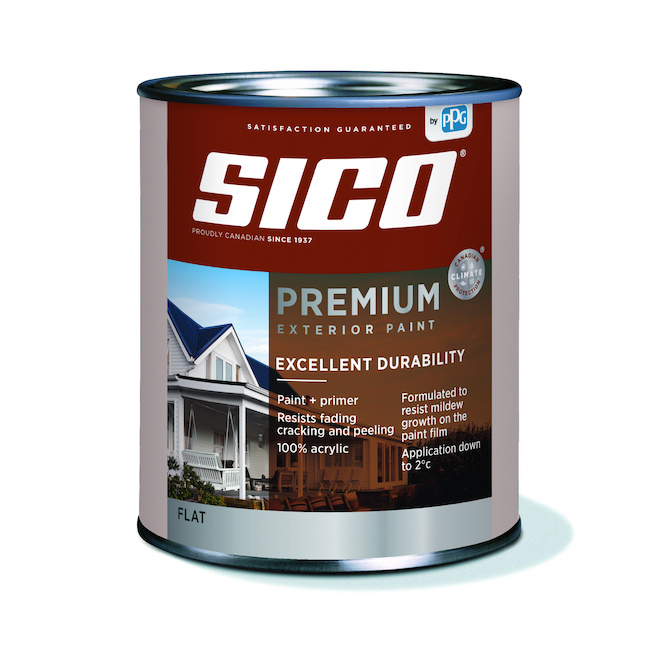 Sico Premium Exterior Latex Paint And Primer Ml Flat Finish