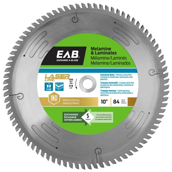 Exchange A Blade Lame De Scie Circulaire Au Carbure Laserline Pour