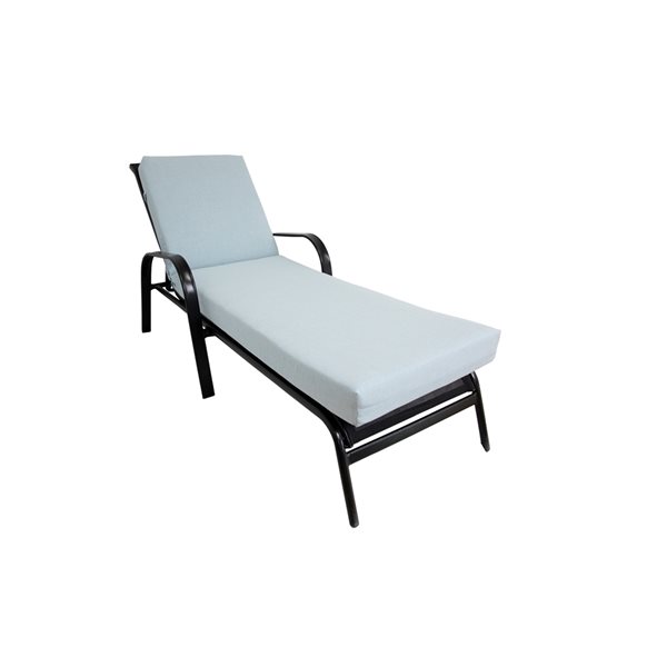 Bozanto Sunbrella Bliss Dew Patio Chaise Lounge Chair Cushion