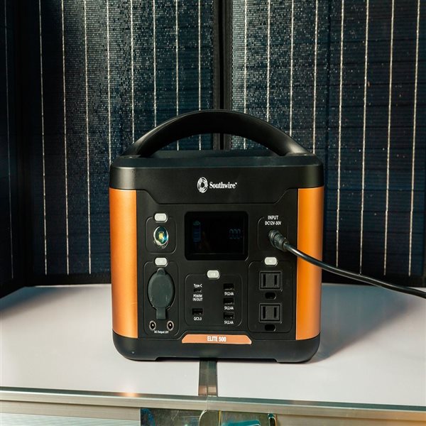 Kit d alimentation électrique solaire portable avec panneau solaire