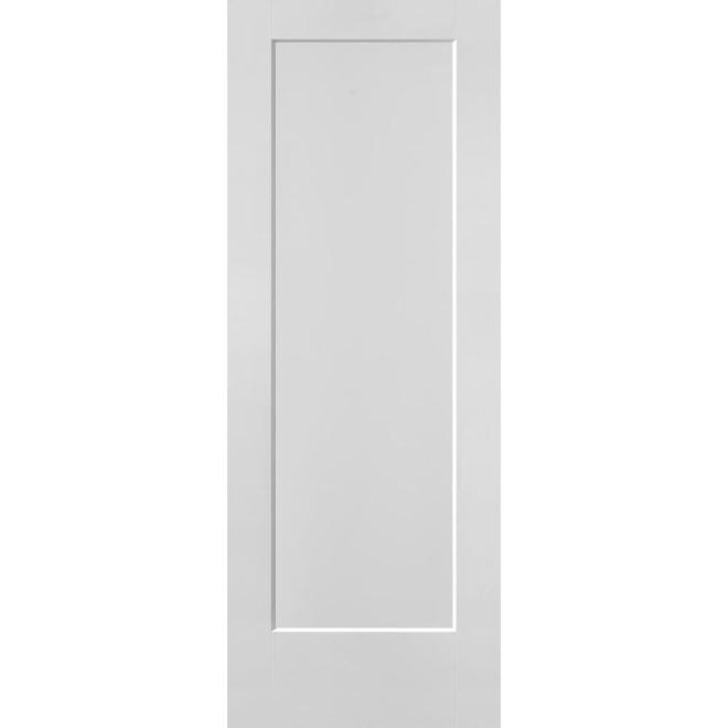 Metrie Door Slab - Smooth - Primed White - MDF - 30-in W x 80-in H