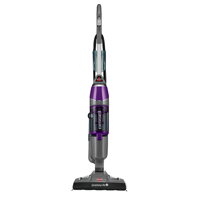 Bissell Symphony Pet All-in-One Vacuum and Steam Mop - 12.8-oz. - 1100 W