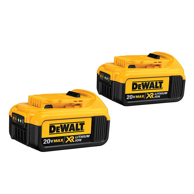 XR Lithium-Ion 20V Max Batteries - 2-Pack