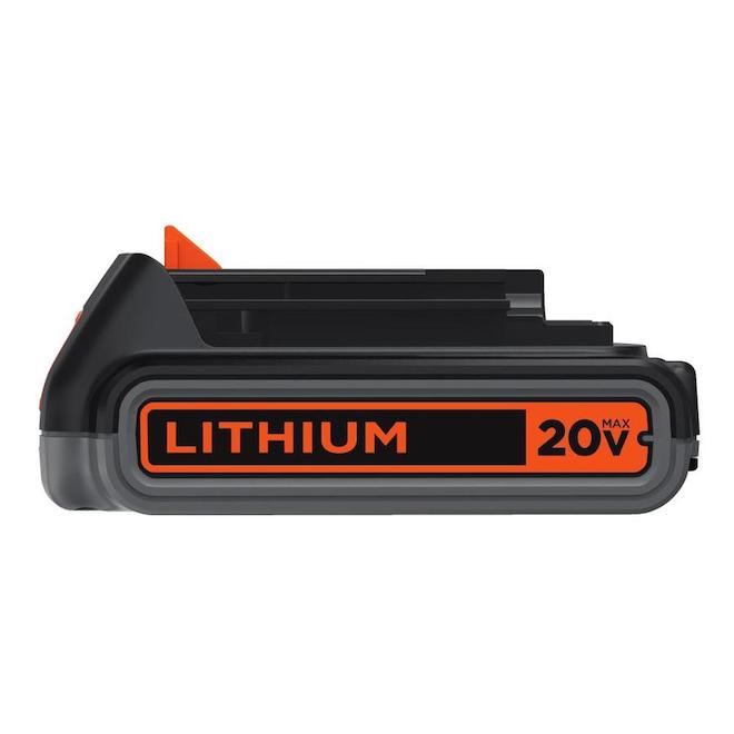 Black & Decker - 20-V Lithium-Ion Battery - 2 A