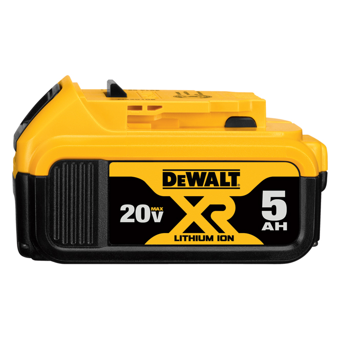 DEWALT 20 V Max XR Lithium Ion Battery AH 3-LED Fuel Gauge  Lightweight DCB205 Réno-Dépôt