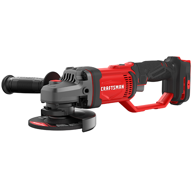 CRAFTSMAN V20 20-Volt Max 4 1/4-in Cordless Angle Grinder - 8500 RPM - Trigger Switch - Bare Tool (battery not included)