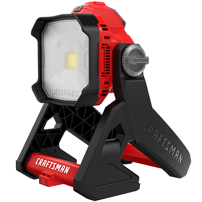 Small Working Light - 20 V - LED - Red and Black - Bare Tool (battery not included)