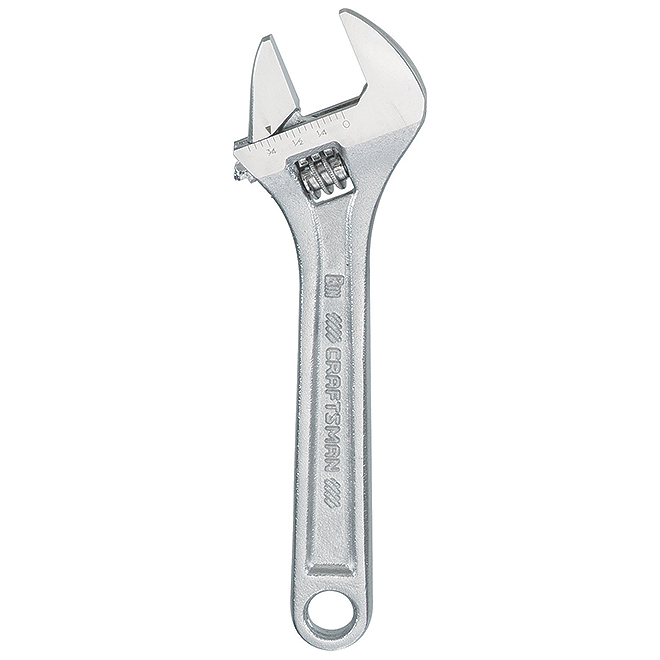 Adjustable Wrench with Jaws - Steel - 6''