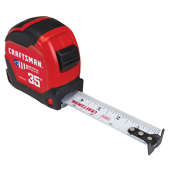 PRO-11 Measuring Tape - 1.25'' x 35' - Red