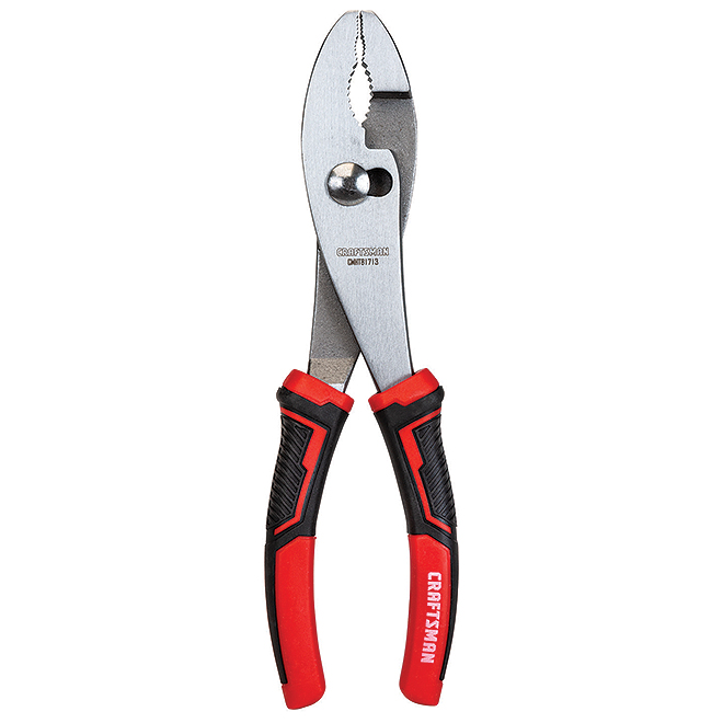 Slip Joint Pliers - 8'' - Red and Black