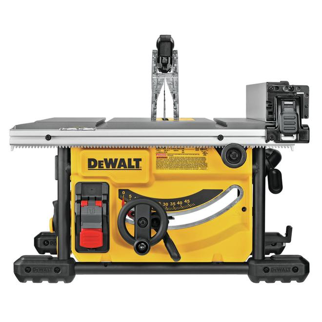 Dewalt Compact Jobsite Table Saw - 8 1/4-in Blade, 15 A