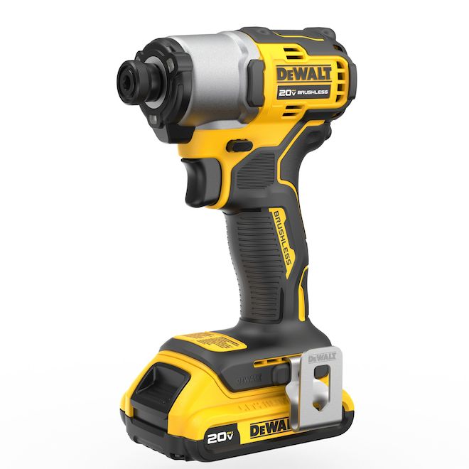 Ensemble De Perceuse à Percussion DEWALT 20V MAX Avec Chargeur DCF840D1 ...