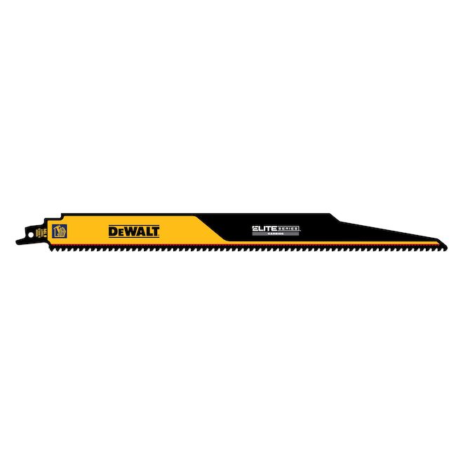 DEWALT Elite Series 12 in Bi Metal Reciprocating Saw Blade 6 TPI