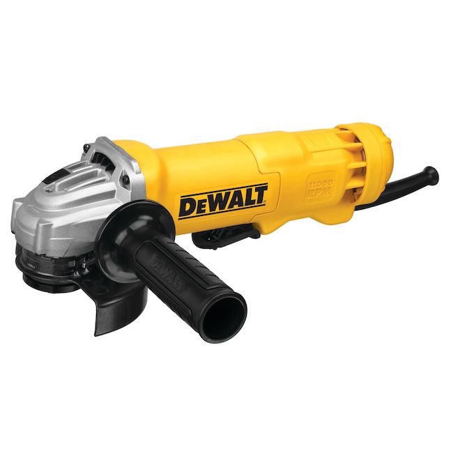 DEWALT 4 1 2 in Small Angle Grinder Kit with 11 amp Motor DWE402K Reno Depot