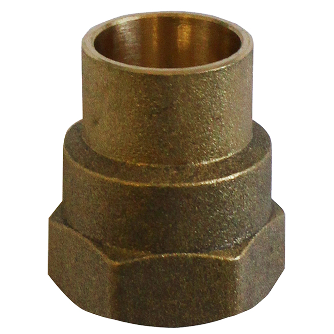 Adaptateur Bow en alliage de cuivre de 1/2 po de diamètre
