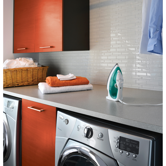 Smart Tiles Self Adhesive Wall Tile Blanco 6 Pack Réno Dépôt