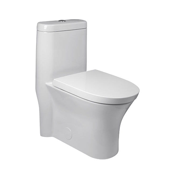 American Standard Cosette Elongated Toilet - 1-Piece - White