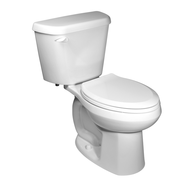 Toilette allongée Sonoma d'American Standard 4,8 L blanche