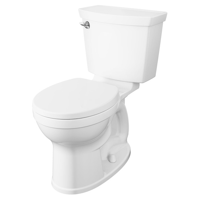 American Standard Champion White 2-Piece Round Toilet - 4.8 L