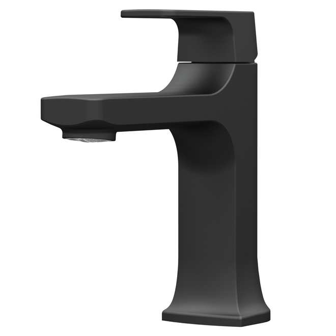 American Standard Lez 1-Handle Bathroom Faucet - Matte Black - 6-in ...