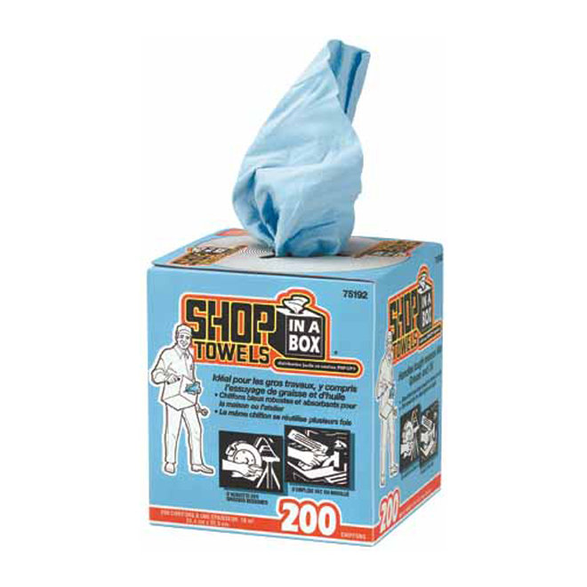 Boîte distributrice de 200 essuie-tout, Scott, Shop Towel