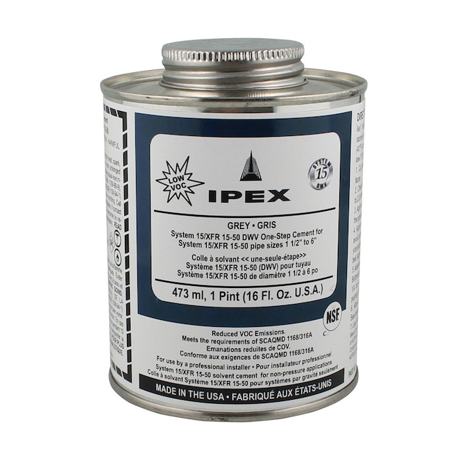 Ipex One-Step Solvent Cement - 473-ml