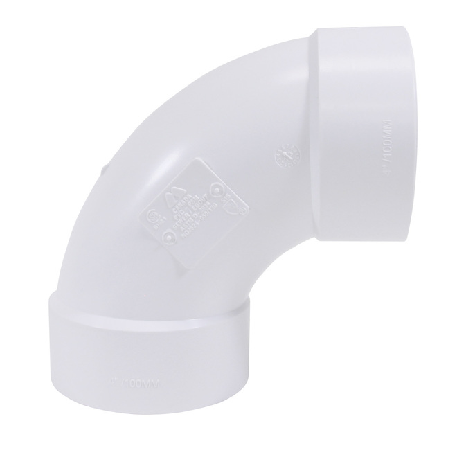 IPEX 3-in x 90° PVC-BDS Elbow (Hub)