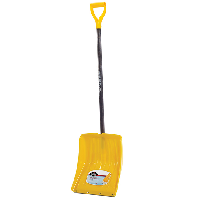 Garant Snow Shovel - Polyethylene - Yellow - 14'' x 56.5''