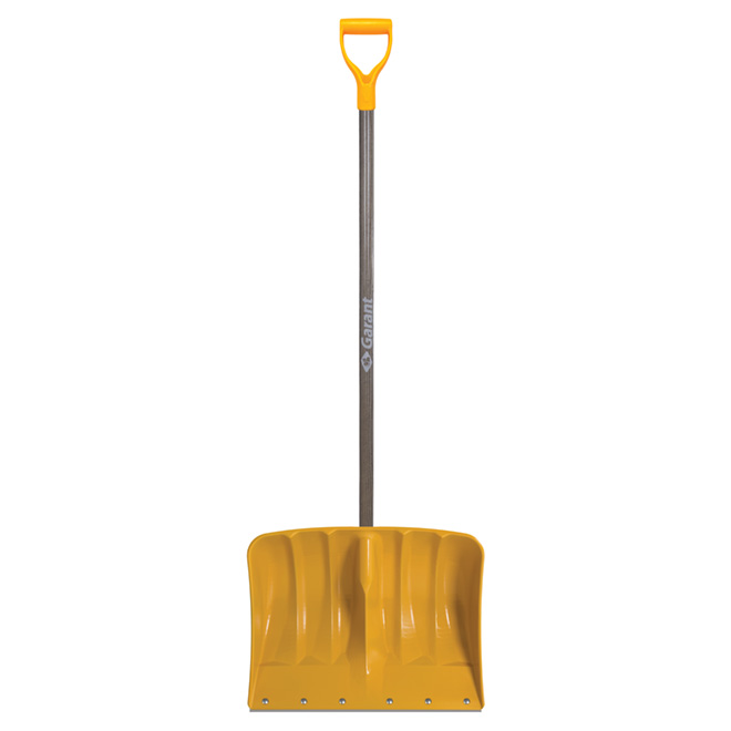 Garant Yellow 19-in Polyethylene Snow Shovel and Scraper