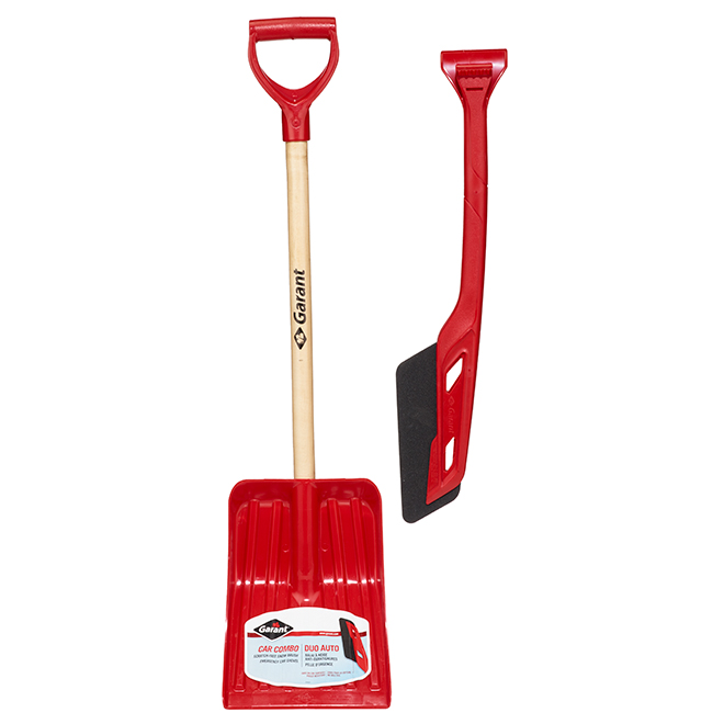 GARANT Car Brush and Shovel Combo - 26 - Red DUOCS26SBU