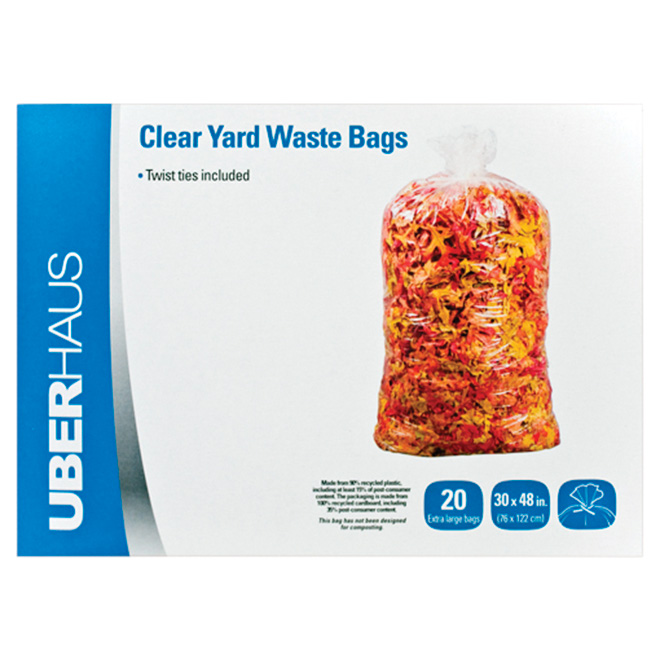UBERHAUS Yard Waste Bags 3048CGS020