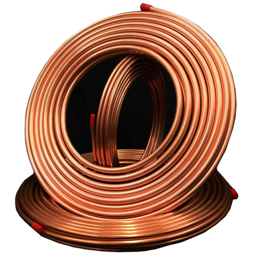 Tuyau de cuivre Wolverine, pour le gaz, usage général, 1/2 po diamètre x 50 pi L.