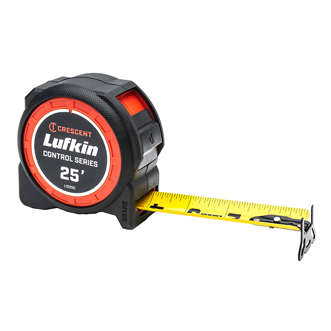 Measuring Tape - Control Series - 1 3/16-in x 25-ft - Yellow Blade