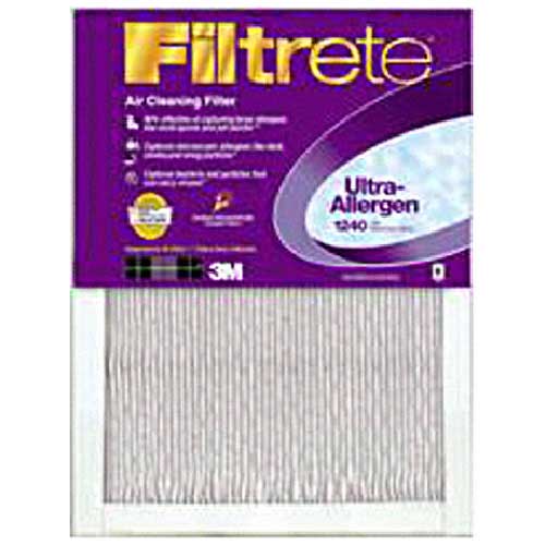 Filtrete Ultra Allergen Reduction Electrostatic Pleated Air Filter - 1500 MPR - 1-in x 25-in x 14-in