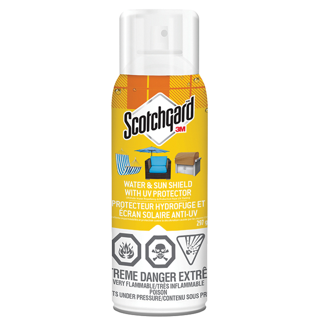 Protecteur de tissus Scotchguard en aérosol, eau et UV, 297 g