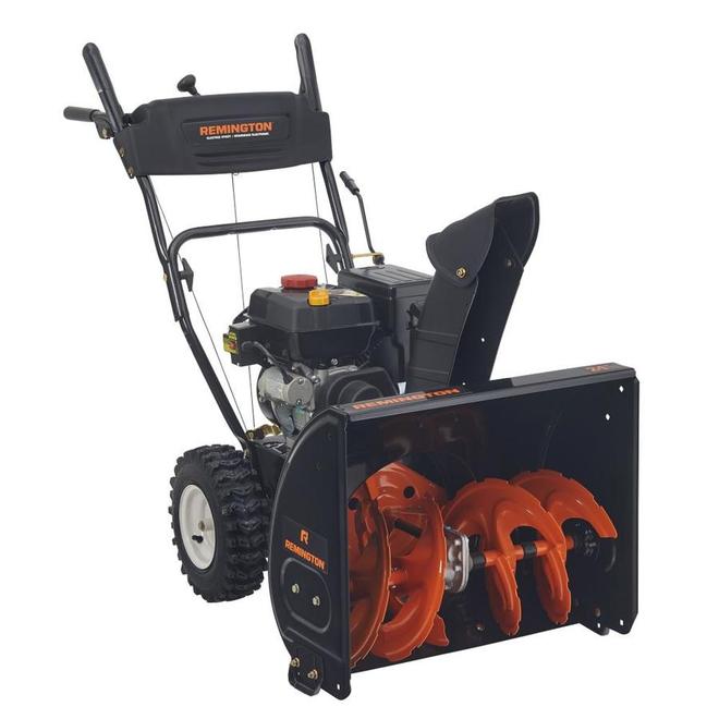 Remington 24-in 208CC 2-Stage Self-Propelled Gas Snow Blower with Electric Start