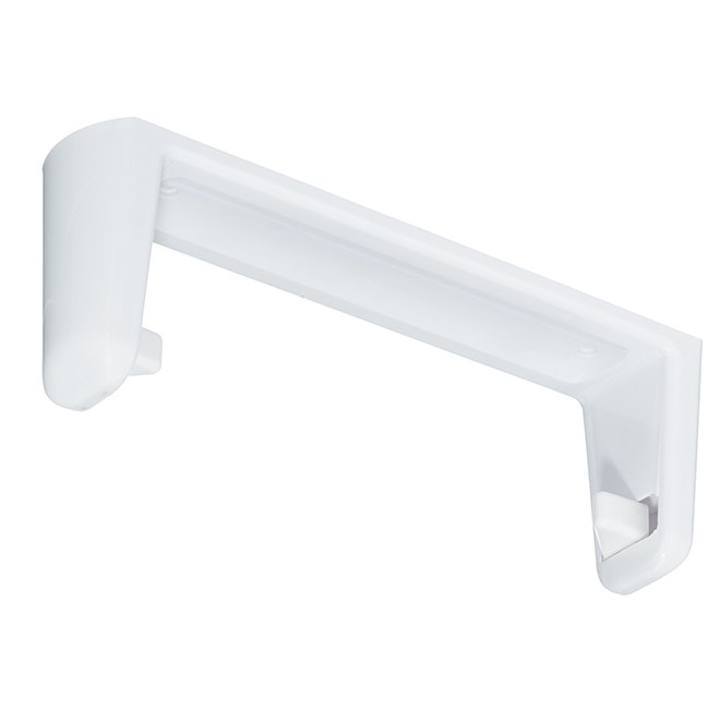 Real Solutions Paper Towel Holder - 14-in - Plastic - White