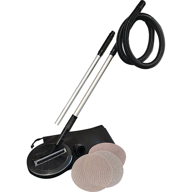 VAC POLE Richard Dustless Round Sanding Kit 9in 18735 RénoDépôt