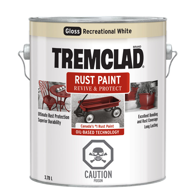 Tremclad(R) Rust Paint Gloss Finish 3.78 L Almond 27032X155
