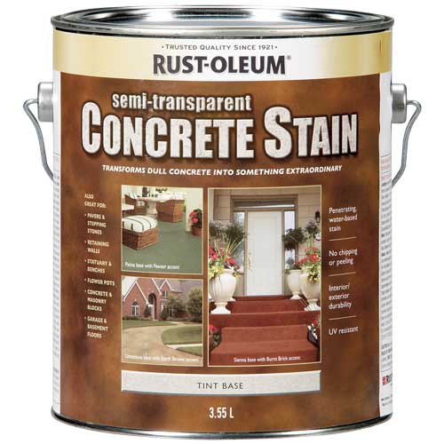 RustOleum Stain Concrete Tint Base Kit 3.55 L N246377 RénoDépôt