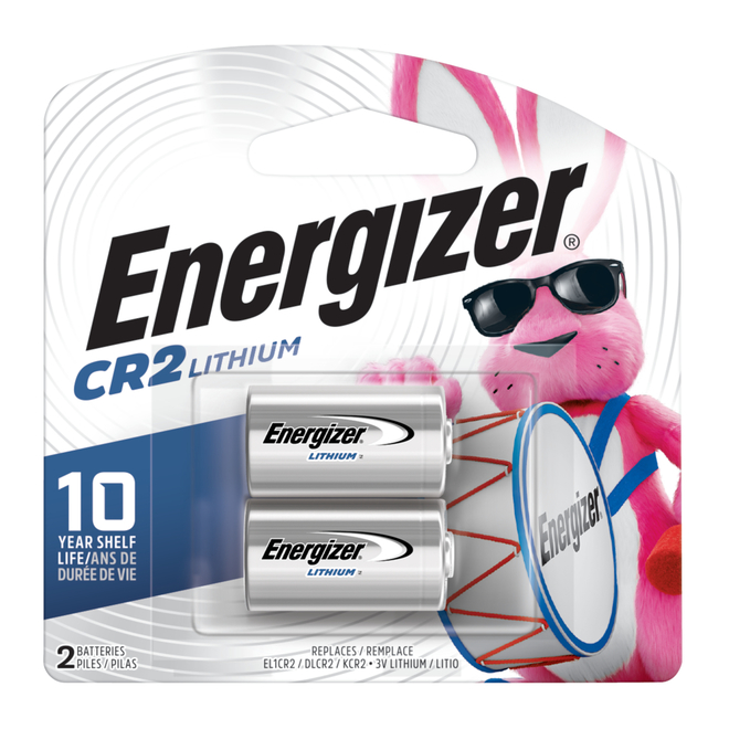 Piles lithium Energizer CR (2-paquet)