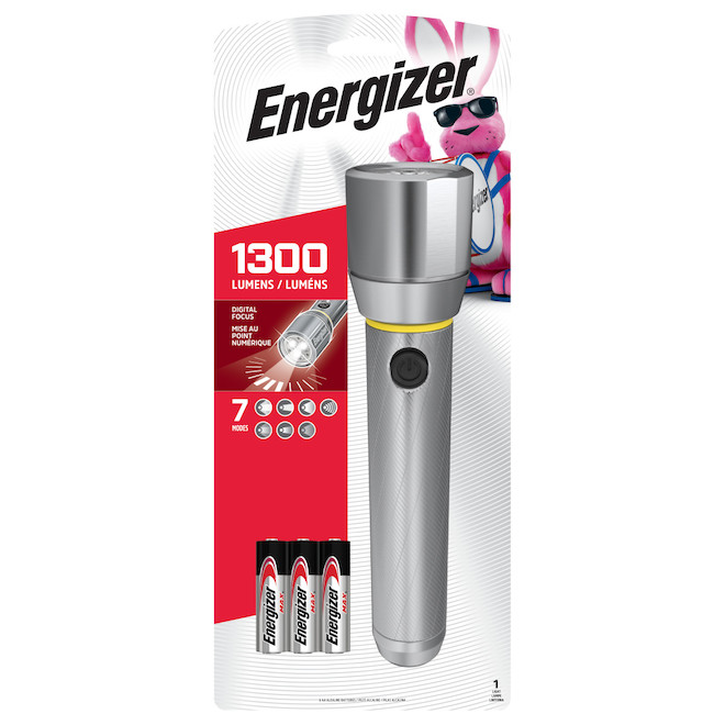 Energizer Vision HD Performance Metal Light 1300 Lumens LED