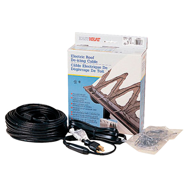EASYHEAT Câble chauffant pour toit ADKS-0150