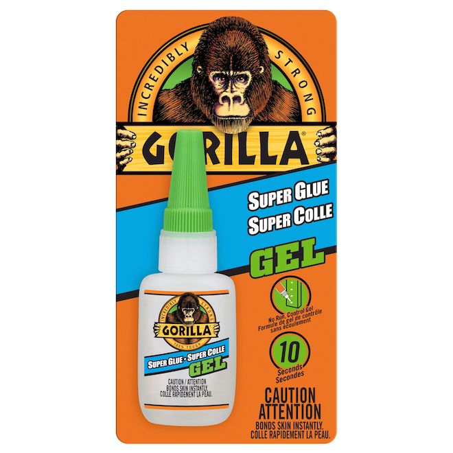 Gorilla Glue 15-g Indoor/Outdoor Clear Gel Super Glue