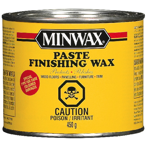 Minwax Finishing Wax - Dark Paste - For Furniture and Wood Floors - 450 ...