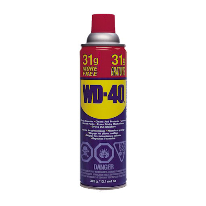 WD-40 Automotive Spray Lubricant - Protects Metal - Eliminates Moisture - 342 g