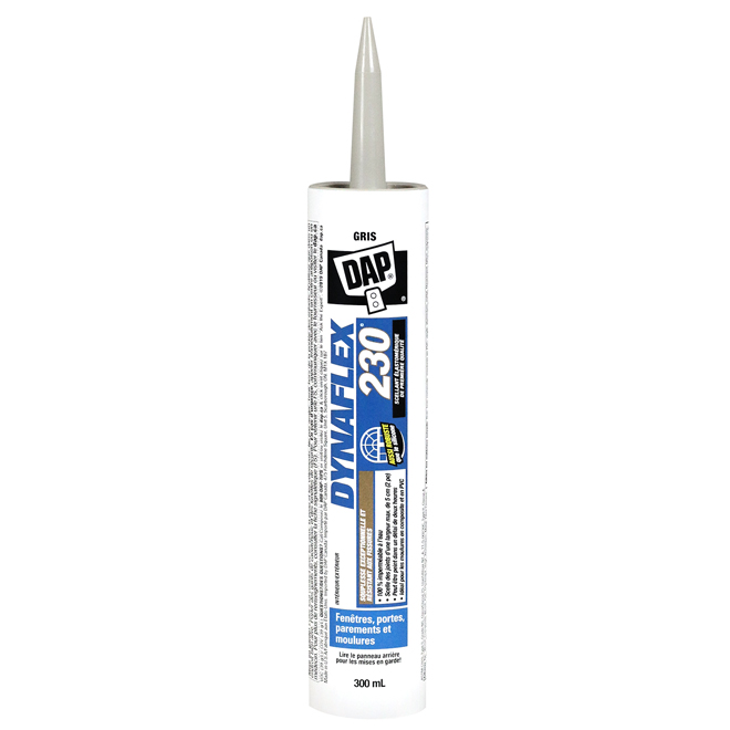 DAP DYNAFLEX 230 Premium Sealant - 300 ml - Gray 74108 | Réno-Dépôt