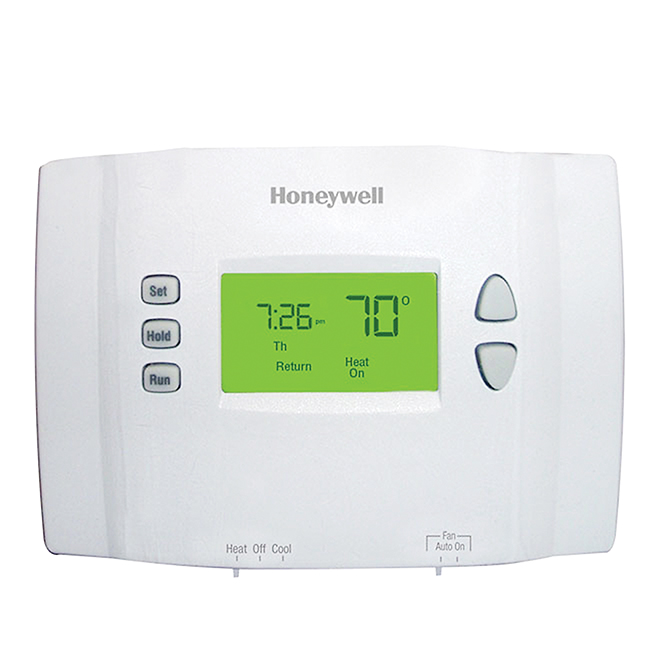 Honeywell Electronic Programmable Thermostat - 24 V - White