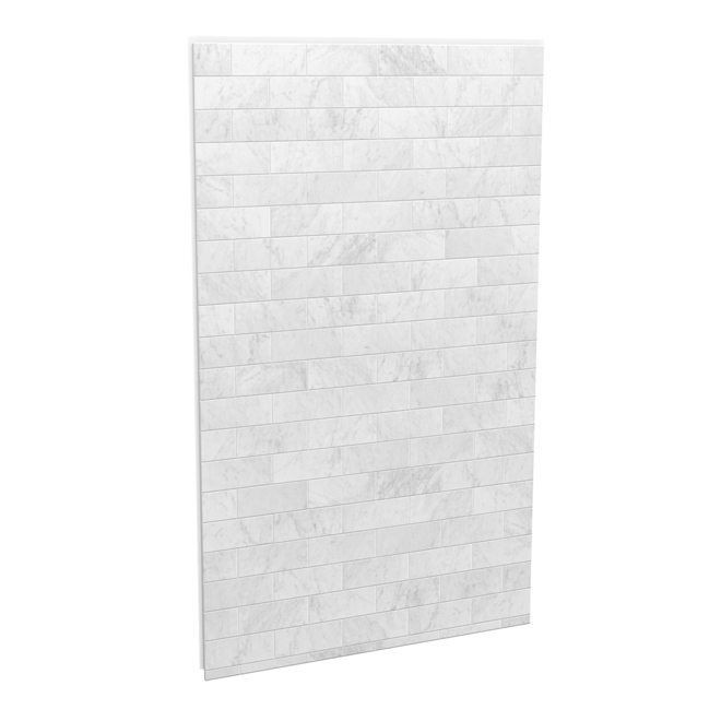 Mur arrière pour douche Utile par MAAX composite blanc 48 po x 80 po